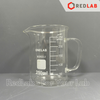 Cốc đốt thuỷ tinh có tay cầm ONELAB 250 500 1000 2000 ml, beaker thí nghiệm có quai chịu nhiệt, có VAT