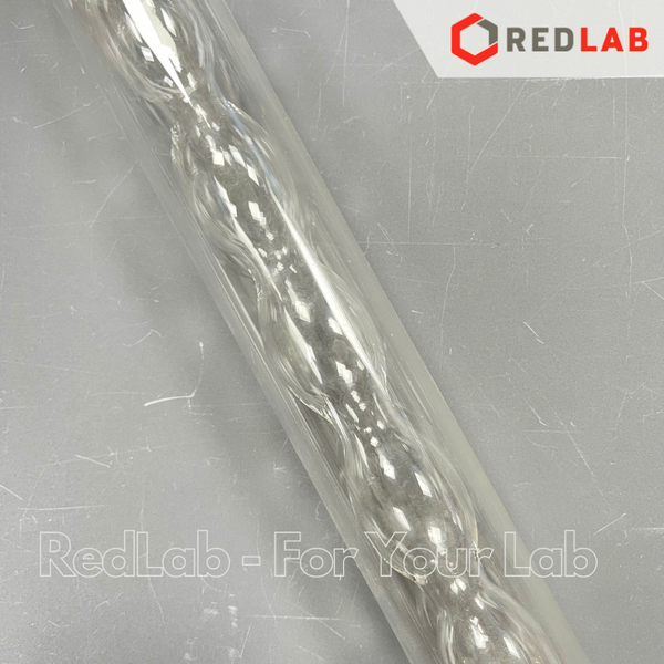 Ống sinh hàn thẳng, bóng, xoắn GENLAB 300mm, 2 cổ nhám 24/29 hoặc 29/32, dùng trong thí nghiệm chưng cất, ngưng tụ, có VAT
