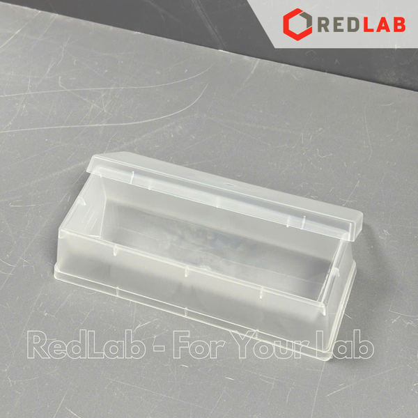 [25 cái] Đĩa V 60ml đựng mẫu cho Micropipet 8 và 12 kênh, có nắp đậy NEST 360002, nhựa PP, non-sterile, có VAT