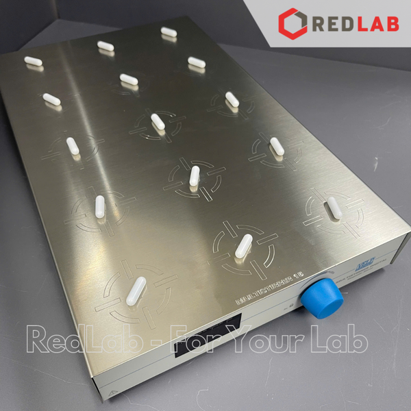 Máy khuấy từ 15 vị trí Multistirrer 15 Digital (F203A0180) hãng VELP - Ý, max 1500 vòng/ phút, 15x 250ml (H2O), có VAT