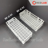 Giá đỡ ống nghiệm nhựa ONELAB nhiều vị trí đựng ống nghiệm, ống ly tâm Ø 13 16 20 25 30 mm, có VAT