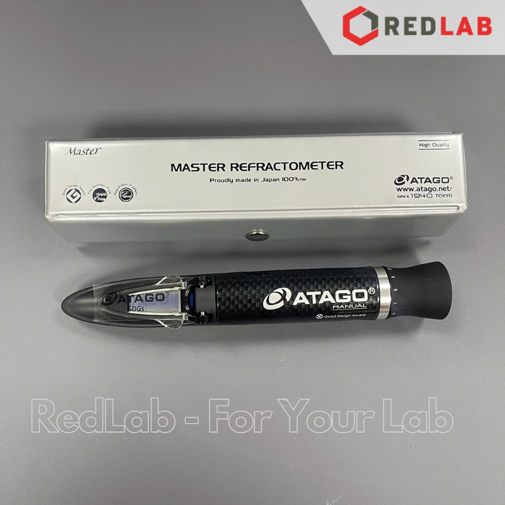 Khúc xạ kế đo độ mặn chuyên dùng cho thuỷ sản ATAGO Master-S/MillM (Code 2493), 0-100‰, 1000-1070sg, có VAT