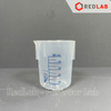 Ca nhựa PP không quai vạch in xanh ONELAB 50 100 250 500 1000 2000 3000 5000 ml, cốc đong thí nghiệm, chịu nhiệt, có VAT