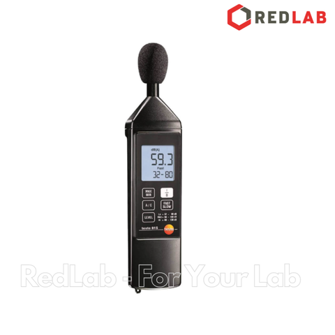 Máy đo độ ồn TESTO 815 (0563 8155) dải đo 32 đến 130 dB, 31,5 Hz đến 8 kHz, chính hãng, có VAT