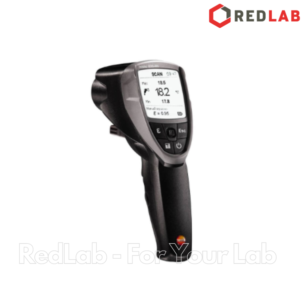Máy đo nhiệt độ, độ ẩm TESTO 835 H1 (0560 8353 ST) nhiệt ẩm kế hồng ngoại -50 đến +600 °C, 0 đến 100 %RH, có VAT