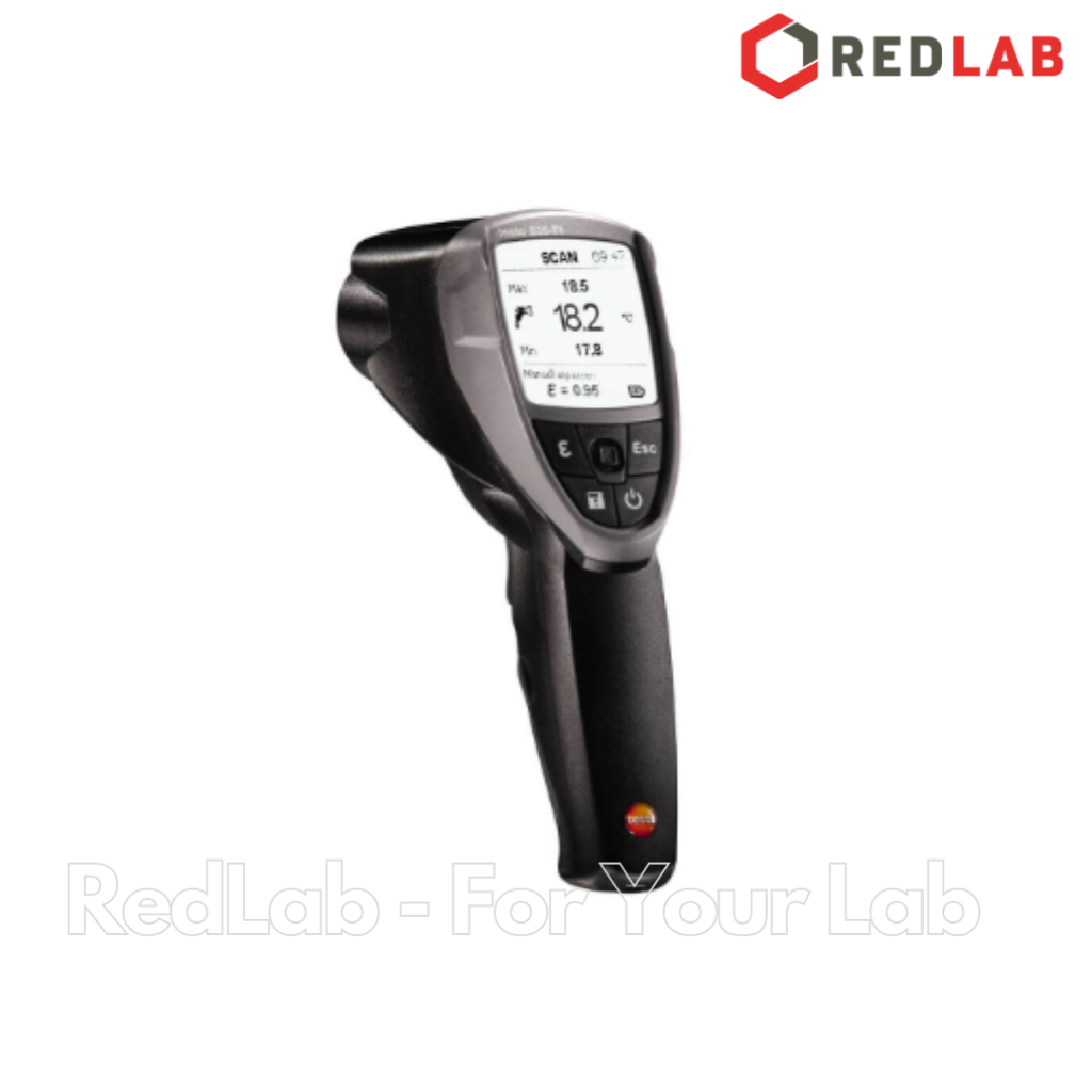 Máy đo nhiệt độ hồng ngoại TESTO 835 T1 (0560 8351) nhiệt kế từ xa -30 đến +600 °C, chính hãng, có VAT