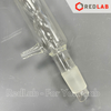 Ống sinh hàn thẳng, bóng, xoắn GENLAB 300mm, 2 cổ nhám 24/29 hoặc 29/32, dùng trong thí nghiệm chưng cất, ngưng tụ, có VAT