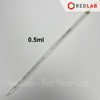 Pipet thẳng chia vạch loại dài ONELAB 0.1 0.2 0.5 1 2 5 10 15 20 25 50 ml, ống hút thủy tinh thí nghiệm, có VAT