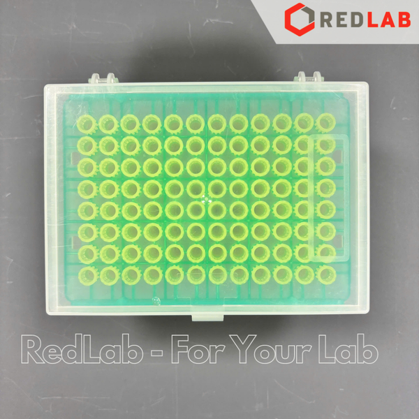 [Hộp 96 cái] Đầu tip vàng 200ul có khía APTACA 4202/E, nhựa PP, có thể hấp autoclave, có VAT