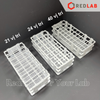 Giá đỡ ống nghiệm nhựa ONELAB nhiều vị trí đựng ống nghiệm, ống ly tâm Ø 13 16 20 25 30 mm, có VAT