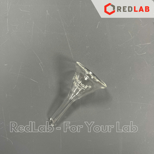 Phễu thuỷ tinh BIOHALL Class A Ø 25 35 50 55 65 70 75 100 120 125 150 mm, thuỷ tinh Boro 3.3, funnel thí nghiệm, có VAT
