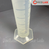 Ống đong nhựa PP in vạch xanh ONELAB 10 25 50 100 250 500 1000 2000 ml, đáy lục giác, chịu nhiệt, có VAT