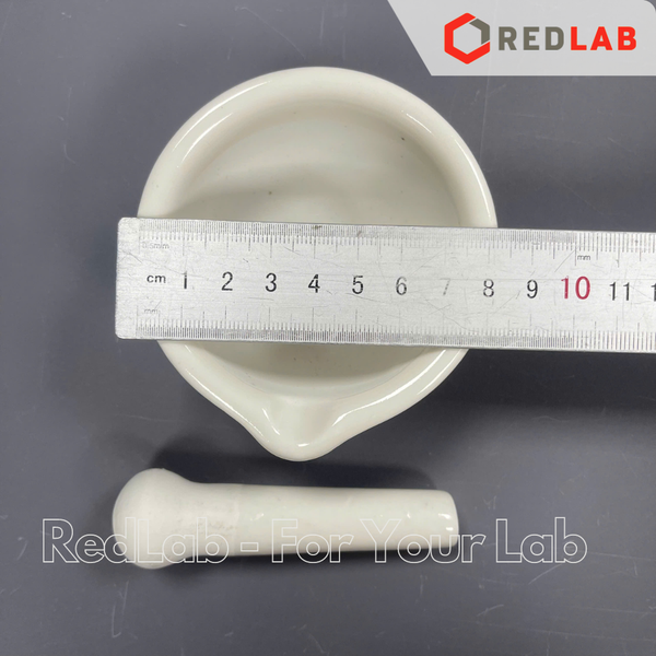 Bộ cối chày sứ ONELAB Ø 60 80 100 130 160 216 305 356 mm, dùng nghiền mẫu thí nghiệm, có VAT