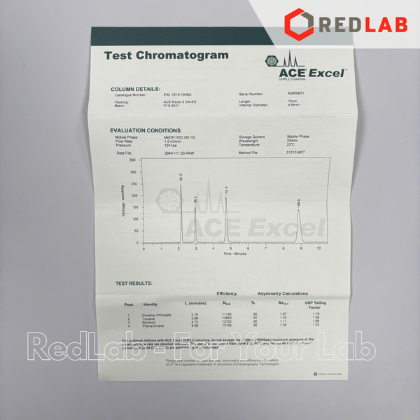 Cột sắc ký ACE Excel 5 CN-ES, 150x4.6mm, 5um EXL-1213-1546U, UHPLC/HPLC Column, thép không gỉ, có VAT