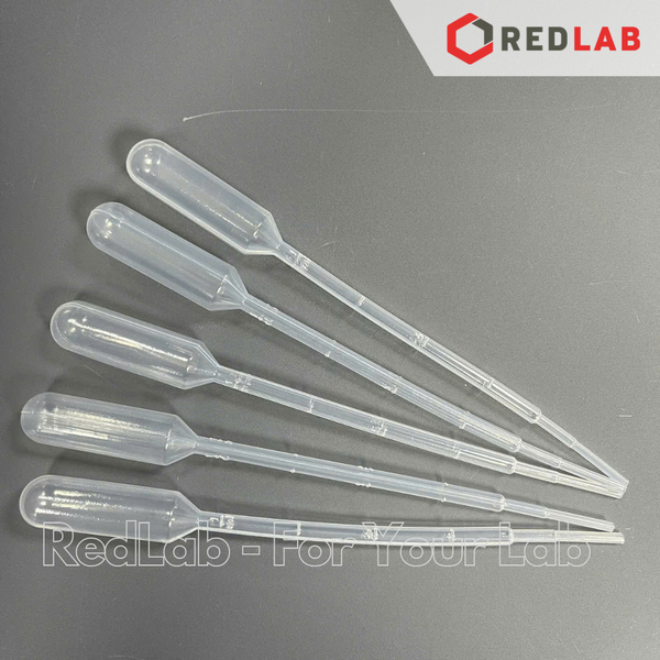 [Hộp 500 cái] Pipet paster nhựa 1ml / 3ml PT Medical, ống hút nhỏ giọt / transfer pipette, chia vạch nổi, có VAT