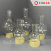Bình cầu đáy tròn cổ trơn BIOHALL 50 100 250 500 ml 1L 2L 3L 5L 10L 20L, mark trắng, có VAT
