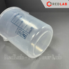 Ca nhựa PP không quai vạch in xanh ONELAB 50 100 250 500 1000 2000 3000 5000 ml, cốc đong thí nghiệm, chịu nhiệt, có VAT