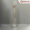 Ống đong thủy tinh ONELAB 10 25 50 100 250 500 1000 2000 ml đáy tròn, chia vạch nâu, đong mẫu thí nghiệm, có VAT