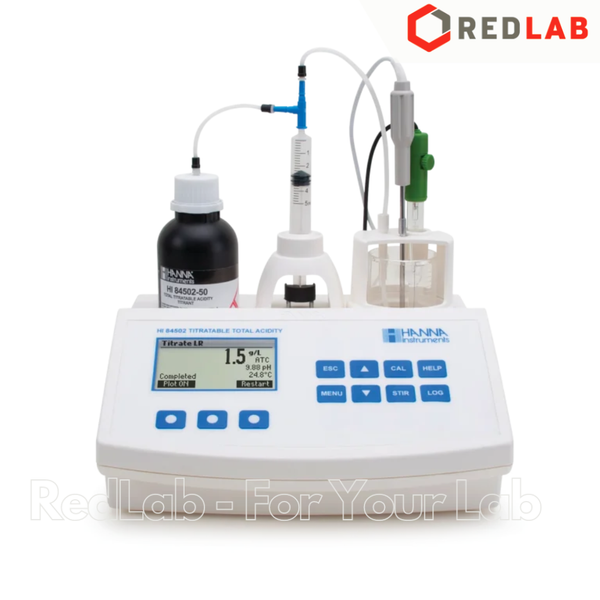 Thiết bị phân tích tổng nồng độ acid trong rượu Hanna HI84502-02, giá tốt, có VAT