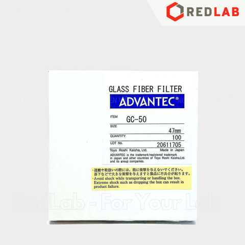 Giấy lọc sợi thủy tinh ADVANTEC GC-50  Ø 47 55 70 90 110 125 150 mm Glass fiber filter (hộp 100 tờ) có VAT