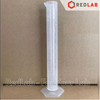 Ống đong nhựa PP vạch nổi trắng GENLAB 10 25 50 100 250 500 1000 2000 ml, đáy lục giác, chịu nhiệt, có VAT
