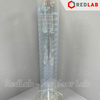 Ống đong thủy tinh DURAN Class A 10 25 50 100 250 500 1000 2000 ml, đế lục giác, vạch xanh, Measuring Cylinder, có VAT