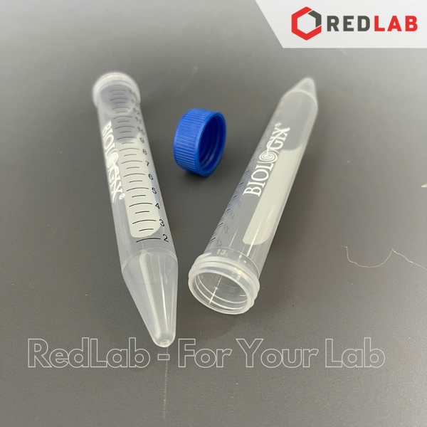 Ống ly tâm nhựa, falcon Không tiệt trùng 15ml 50ml nắp vặn xanh BIOLOGIX Centrifuge Tube (gói 25 cái), có VAT