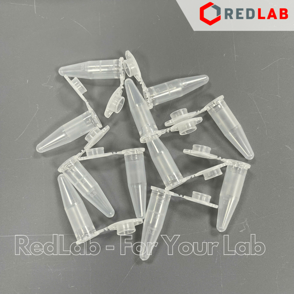 [Gói 500 cái] Ống ly tâm dạng eppendorf FL Medical - Ý 1.5ml (23053), 2ml (23073) microtubes liền nắp, có VAT