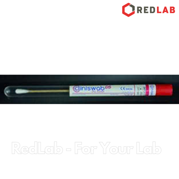 Que gỗ quấn gòn lấy mẫu vi sinh dài 150mm APTACA 2150/SG, Individually sterile trong ống nghiệm nhựa Ø12x150mm, có VAT