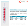Ống sinh hàn bóng (Allihn) ISOLAB cho bộ chiết Soxhlet 100ml / 250ml - NS 45/40, condenser for Soxhlet extractor, có VAT