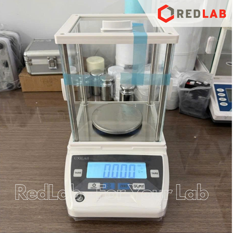 Cân kỹ thuật điện tử 3 số lẻ 320g / 0.001g UXILAII (OEM) DJ-323 China, có VAT