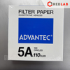 Giấy lọc định lượng 5A ADVANTEC Grade No. 5A ashless quantitative filter paper (hộp 100 tờ) có VAT