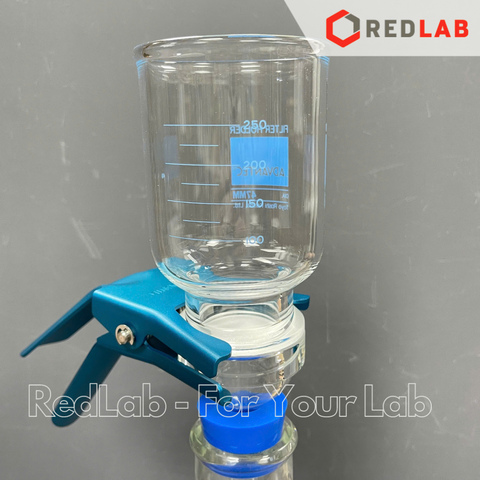 Bộ phễu lọc chân không ADVANTEC KG-47, phễu 300ml, màng lọc thủy tinh xốp Ø 47mm, nút silicon, kẹp giữ, có VAT
