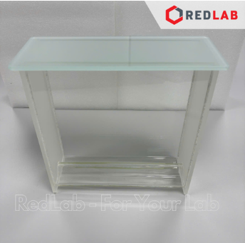 Bình triển khai sắc ký thủy tinh ONELAB 100x100mm, 100x200mm, 200x200 mm, bể sắc ký đơn thí nghiệm, có VAT