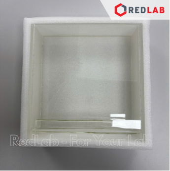 Bình triển khai sắc ký thủy tinh ONELAB 100x100mm, 100x200mm, 200x200 mm, bể sắc ký đơn thí nghiệm, có VAT