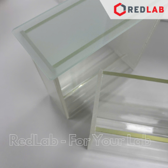 Bình triển khai sắc ký thủy tinh ONELAB 100x100mm, 100x200mm, 200x200 mm, bể sắc ký đơn thí nghiệm, có VAT