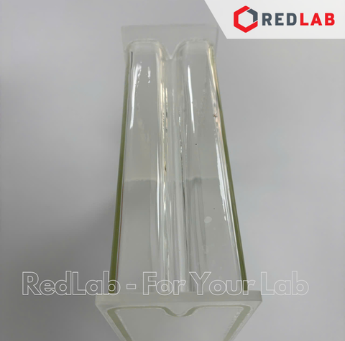 Bình triển khai sắc ký thủy tinh ONELAB 100x100mm, 100x200mm, 200x200 mm, bể sắc ký đơn thí nghiệm, có VAT