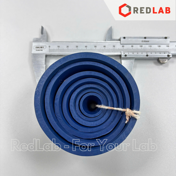 Bộ nút cao su 7 kích cỡ EISCO CH0421, đệm cao su xếp chồng dùng cho phễu lọc sứ, bộ lọc vi sinh chân không, có VAT