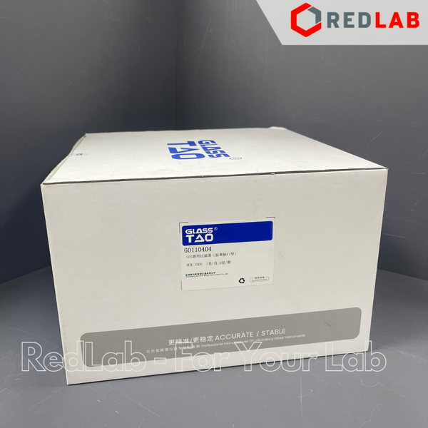Bộ lọc vi sinh nút cao su GlassTAO phễu lọc 300ml, bình tam giác có vòi 1000 2000 ml, có VAT