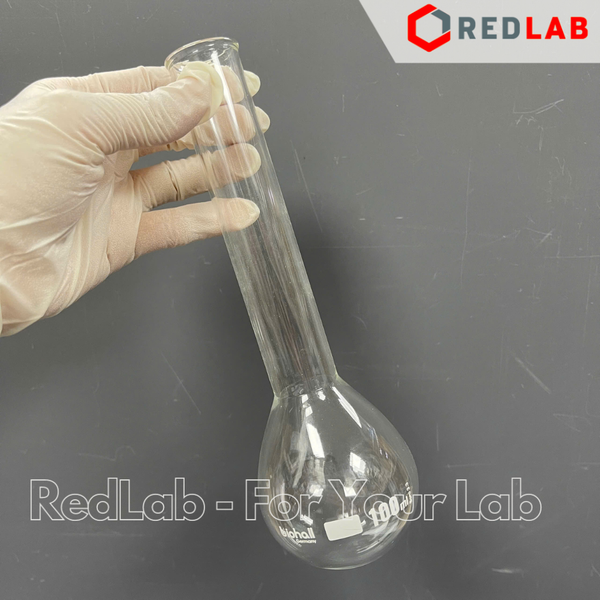 Bình Kjeldahl BIOHALL 100 300 500 ml, thủy tinh boro 3.3, mark trắng, có VAT