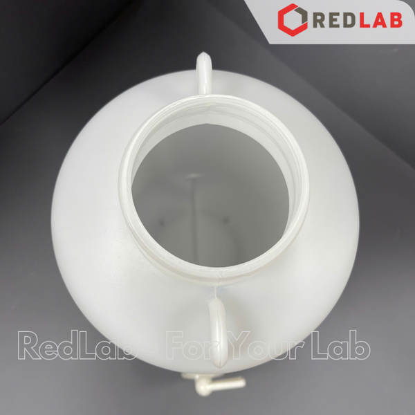Bình nhựa HDPE có vòi ONELAB thể tích lớn 5 10 25 L, dùng trong thí nghiệm, có VAT