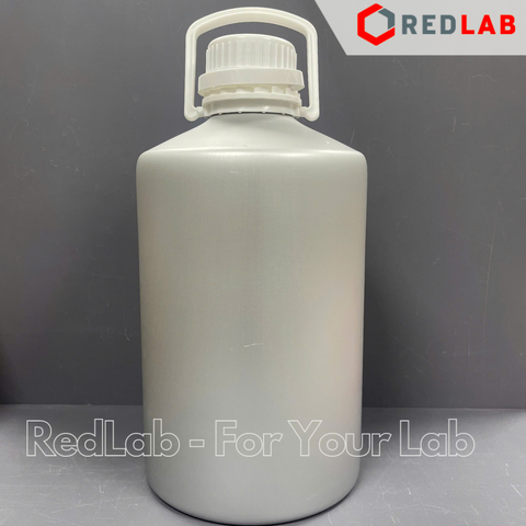 Bình nhôm 5L (tổng dung tích 6.2L) nắp khóa nhựa trắng, có nắp đệm hạn chế bay hơi, có quai xách, Ø175x320mm, có VAT