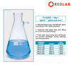 Bình tam giác có vòi ISOLAB 250 500 1000 2000 ml, dùng trong bộ lọc hút chân không thí nghiệm, filter flasks, có VAT
