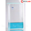 Bình triển khai sắc ký thủy tinh GlassTAO đơn / 2 khe 10x10cm, 20x20cm, dùng chạy sắc ký bản mỏng thí nghiệm, có VAT
