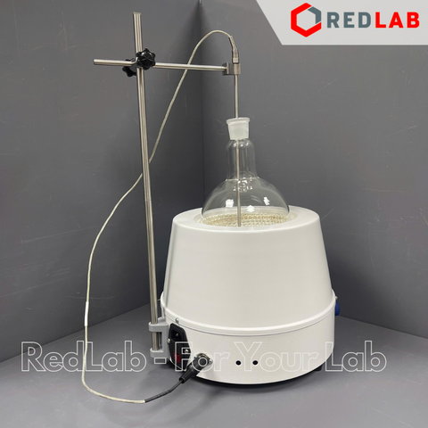Bếp đun bình cầu có khuấy từ, đầu dò nhiệt (sensor) ONELAB 98-III-B 250 500 ml 1 2 3 5 10 20 L, max 300°C, có VAT