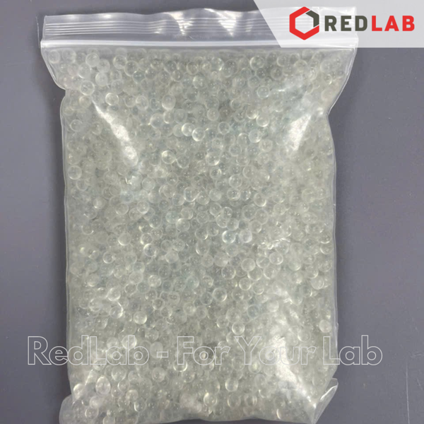 Bi thủy tinh ONELAB 1 2 3 4 5 6 7 8 mm (gói 500g) dùng nghiền mẫu thí nghiệm, có VAT