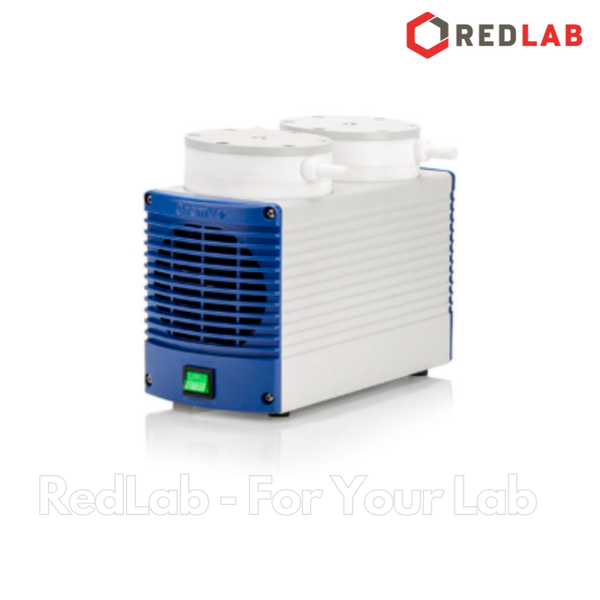 Bơm màng chân không kháng hóa chất WIGGENS C410 (169410), 25 lít/phút, 13mbar, cho thí nghiệm vi sinh, có VAT