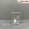 Cốc đốt thủy tinh thấp thành GENLAB 10 25 50 100 250 500 1000 ml 2 3 5 10 L, beaker thí nghiệm có mỏ, chịu nhiệt, có VAT