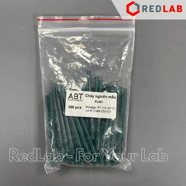 Chày nghiền mẫu nhựa dùng cho ống ly tâm dạng eppendorf hãng ABT (gói 100 cái) có VAT