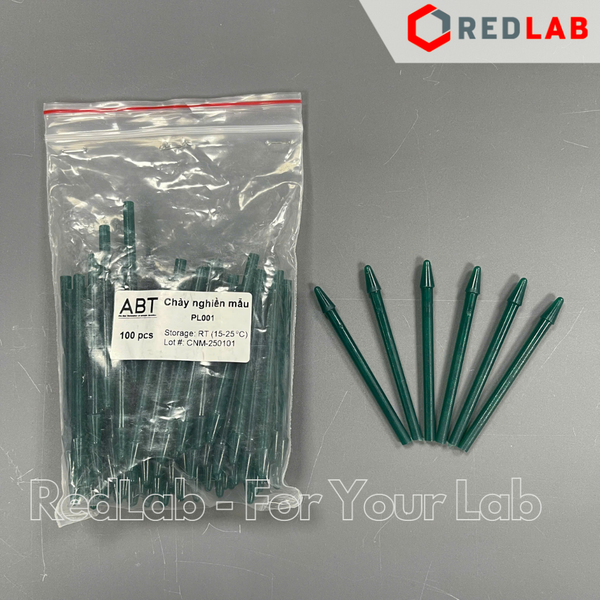 Chày nghiền mẫu nhựa dùng cho ống ly tâm dạng eppendorf hãng ABT (gói 100 cái) có VAT